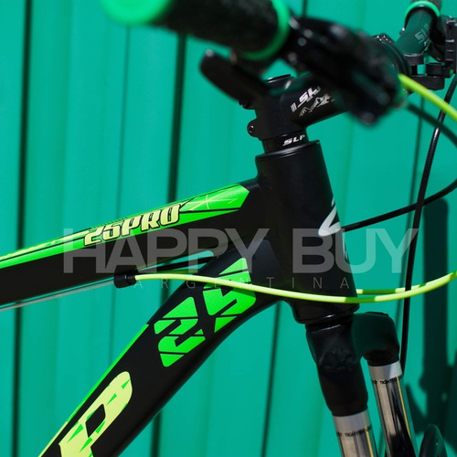 Bicicleta Mountain Bike Rodado 29 Slp 25 Pro Cambios Shimano Frenos A Disco Llanta Doble Pared Suspension Varon Mujer Hb