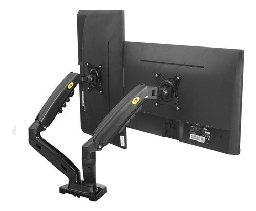 Soporte articulado para monitor de escritorio doble North Bayou F160