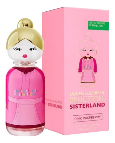 Perfume Original Benetton Sisterland Pink Raspberry 80ml 