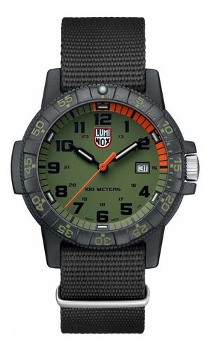 Reloj Hombre Luminox Xs.0337 Cuarzo 44mm Pulso Negro En