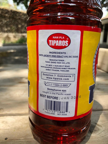 Oferta Salsa De Pescado Tiparos Fish Sauce 700ml - 2 Botes