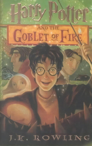 Harry Potter And The Goblet Of Fire, De J K Rowling. Editorial Thorndike Press, Tapa Dura En Inglés