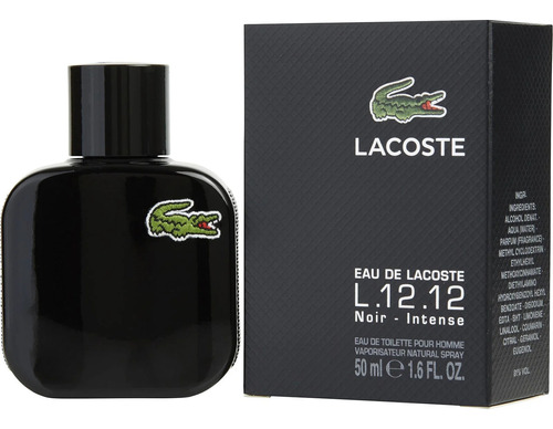 Perfume Lacoste Noir Intense Edt 50ml Hombre