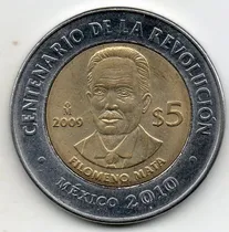Comprar 5 Pesos Mexicanos Centenario D La Revolución Filomeno Mata