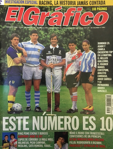 El Gráfico, N° 4133  Revista Fútbol Argentino, Cb