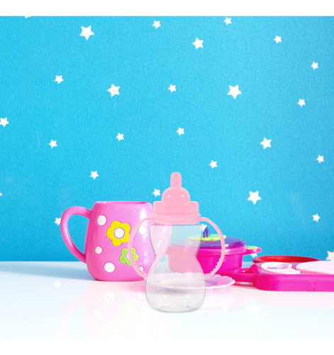 10 Biberones Pequeños Modelo Pretend Play Toy Milk Pro