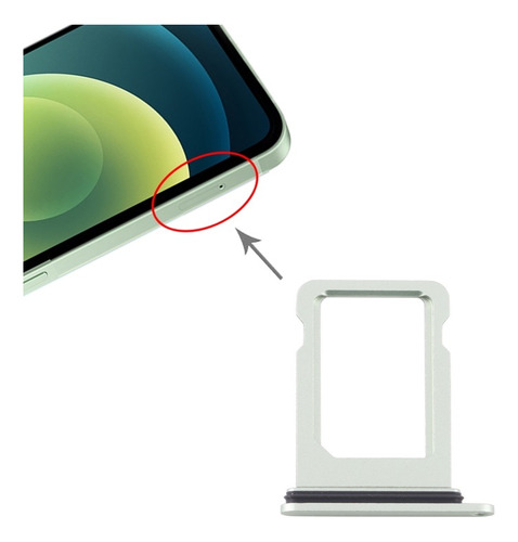 Bandeja Sim De Alta Calidad Para iPhone 12 Mini