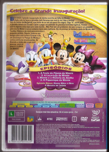 Imagem 3 de 4 de Dvd A Casa Do Mickey Mouse - A Lojinha Da Minnie
