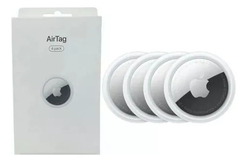 Rastreador Airtag Apple - Pack C/ 4 Unidades