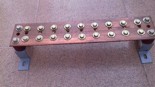 Oferta -barra 20 X4 X1/4 Base,aisladores,tornillos Nueva