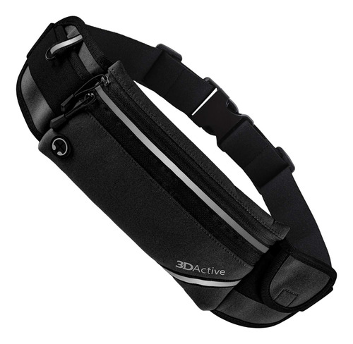 3dactive Running Belt Plus Riñonera, Resistente Al Agua Para