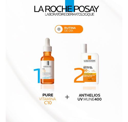 La Roche Posay Pure Vitamine C10 Serum 30 Ml Todo Tipo De Piel Día/noche