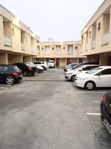 Imagem 1 de 18 de Sobrado Em Condomínio Fechado Com Garagem Privativa - So0635