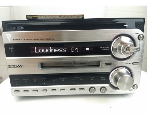 Kenwood Hi-end Super Raro K-wd01 Minidisc Cd *bluetooth-ipod (Usado)