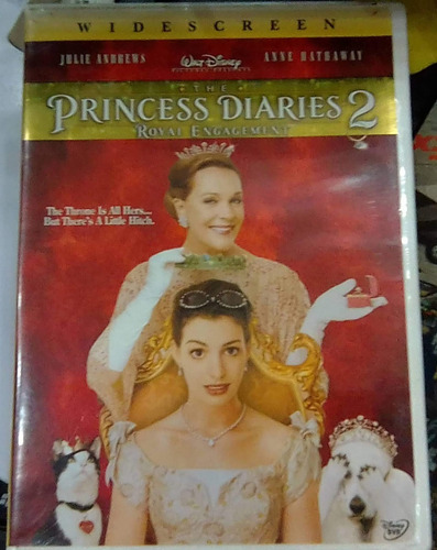 The Princess Diaries 2. Dvd Película Original Usado. Qqa.