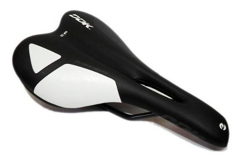 Imagen 1 de 1 de Asiento P/ Bici Mtb Ddk Hazus Anti Prostático Negro C/ Bco