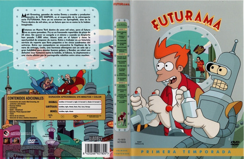 Futurama Serie Dvd Del Original