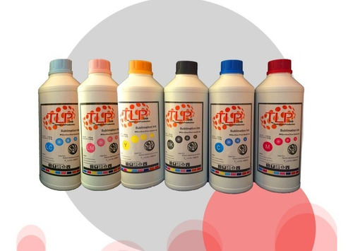 Imagen 5 de 10 de Tinta De Sublimacion Tlp Premium Para Sublimar 1 Juego Cmyk 4 Litros Mp