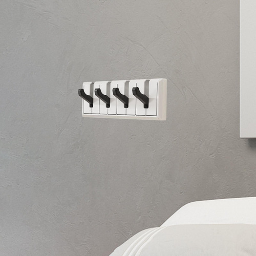 Plegable Gancho De Pared Organizador Montado En La 4 Ganchos