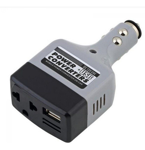 Adaptador De Cargador, Inversor De Coche, Convertidor Dc 12