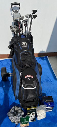 Set Completo Callaway Palos De Golf, Incluye Bolso Y Carrito