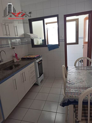 Imagem 3 de 30 de Apartamento Semi-mobiliado À Venda Estilo Garden Com 2 Dormitórios Na Vila Guilhermina Em Praia Grande Sp. - Rrc154