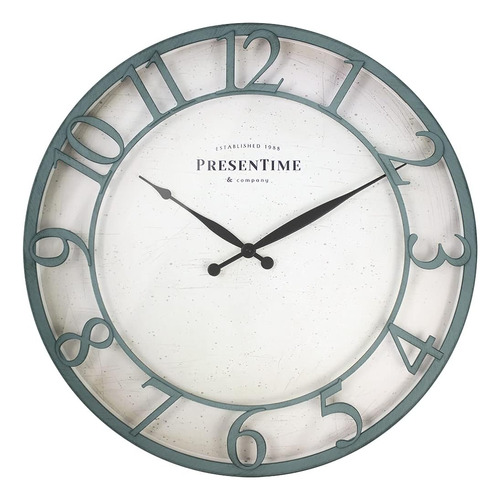 Presentime & Co 21  Reloj De Pared De La Serie Farmhouse, Es