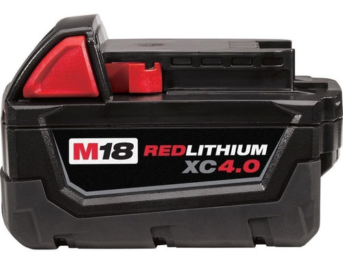 Bateria 18v 4,0ah Milwaukee M18 Red Lithium Xc4.0 48-11-1840