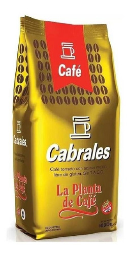 Imagen 1 de 7 de Cafe Molido Cabrales La Planta 1kg Torrado