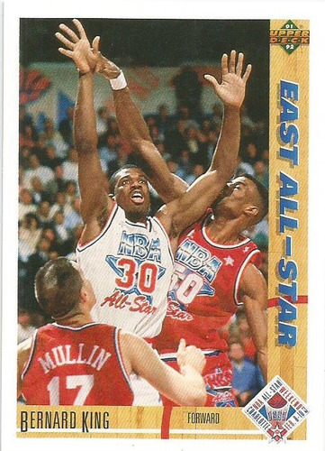 Barajita Bernard King All Star Upper Deck 1991-92 #65