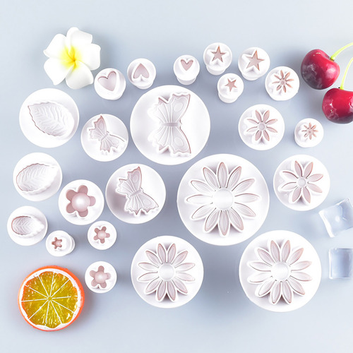 Juego De Herramientas Para Fondant En Y, 33 Piezas, Para Hor