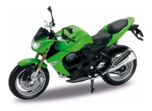 Moto Welly De Colección '07 Kawasaki Z 1000 Escala 1:18