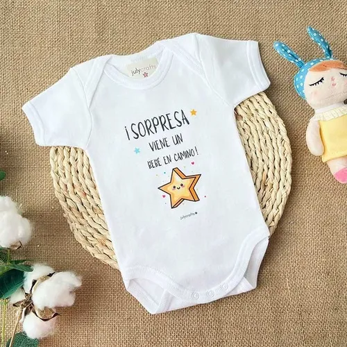 Body Bebé Estampado Con Frase Personalizada, Baby Shower