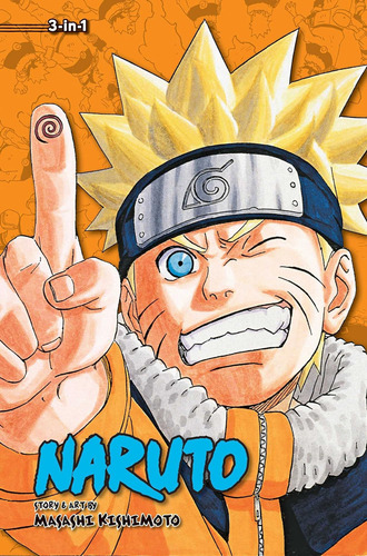 Naruto (3-in-1 Edition), Vol. 8: Includes Vols. 22, 23 & 24 (8), De Kishimoto, Masashi. Editorial Viz Media Llc, Tapa Blanda En Inglés