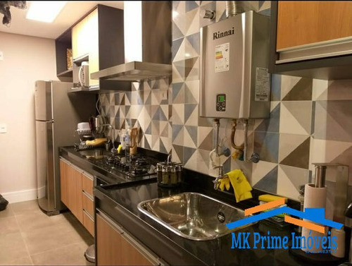 Imagem 6 de 15 de Apartamento Decorado E Completo - Piscine Osasco - 1816