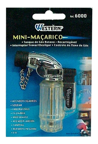 Macarico Portatil Western Gas  Mini  6000 C286028