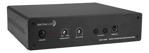 Dayton Audio Bsa-200 200w Bass Shaker Amplificador Estreo Pu