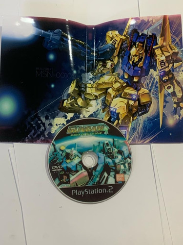 Gundam: Gundam Vs Zeta Gundam Ps2 Capa E Poster Ps2