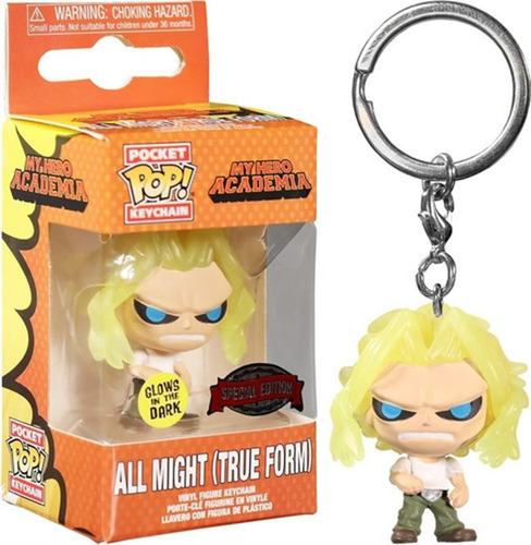 Llavero Funko Pop My Hero Academia All Might Special Edition