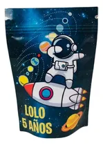 Comprar Bolsas Golosineras Zipper Personalizadas X 10 Astronauta