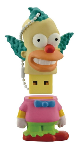 Pendrive Krusty Dos Simpsons Multilaser 8gb Usb 2.0