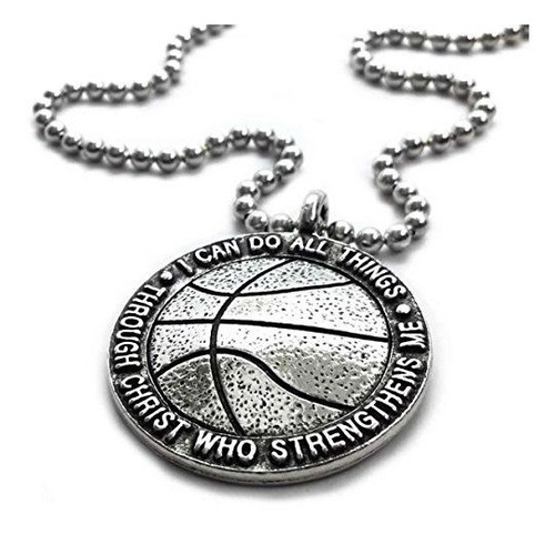 Collar De Baloncesto  Puedo Hacer Todas Las Cosas A Través D