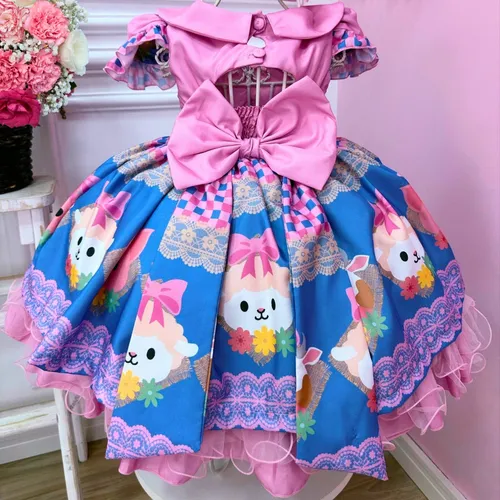 Vestido de festa infantil barato 2025