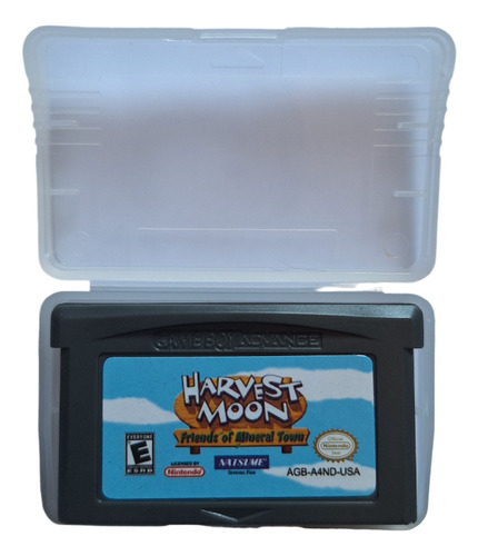 Harvest Moon Friends Of Mineral Town Game Boy Advance Gba