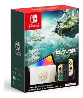 Nintendo Switch Oled Zelda: Tears Of The Kingdom Edicion Jpn
