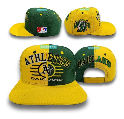 Gorra Bordada Oakland Athletics, Baseball, Colección Clásica