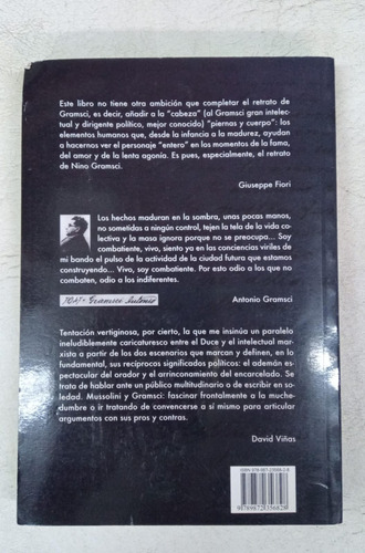 Vida De Antonio Gramsci - Giuseppe Fiori - Peon Negro
