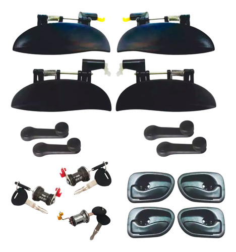 Manijas Exteriores E Interior Chapas Hyundai Atos 1.0l 99-04