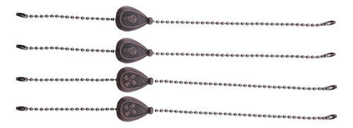 Juego De 4 Cadenas De Ventilador De Techo De Bronce, Tirador