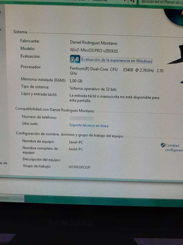 Imagen 5 de 6 de Computadora Dual Core 2.7 Ghz Disco 500gb Y Ram 1gb Ddr2